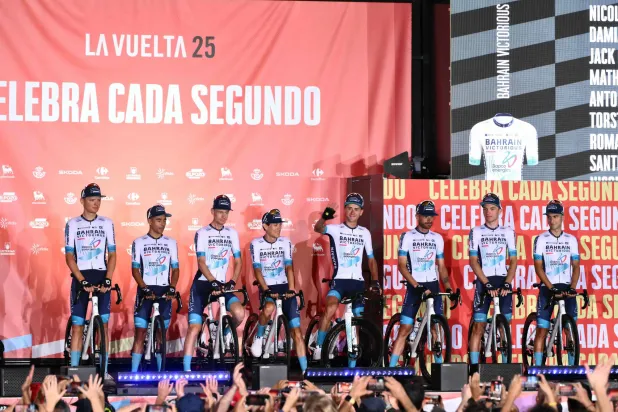 فريق فيكتوريوس البحرين (أ.ف.ب)