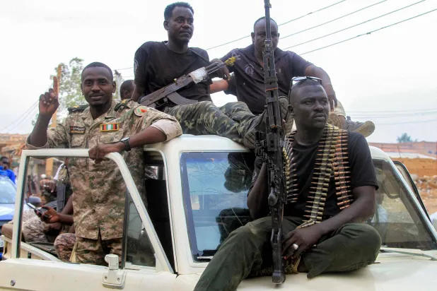 عناصر من الجيش السوداني في الخرطوم (أ.ف.ب)