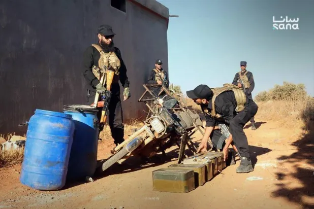 ضبط ذخائر أسلحة داخل أوانٍ للحليب في ريف حمص (سانا) 