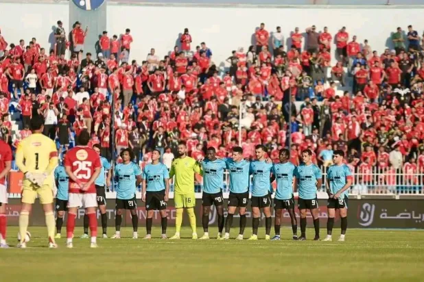 غزل المحلة فرض التعادل السلبي على ضيفه الأهلي (نادي غزل المحلة)