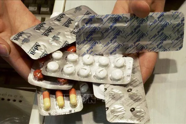 مجموعة من المسكنات الطبية (أرشيفية- أ.ف.ب)