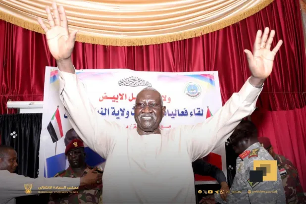 نائب رئيس مجلس السيادة السوداني مالك عقار (صفحة مجلس السيادة على «فيسبوك»)