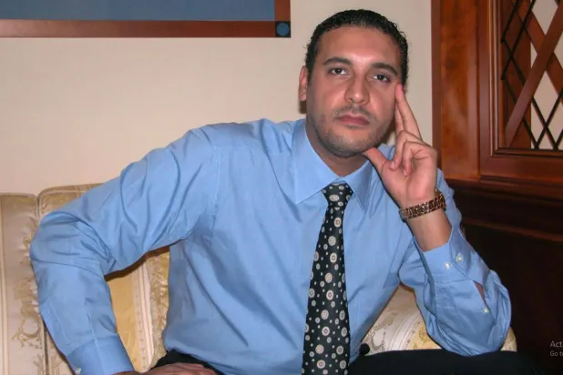 هانيبال معمر القذافي (أ.ف.ب)