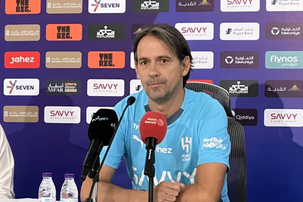 الإيطالي سيموني إنزاغي مدرب فريق الهلال (الشرق الأوسط)