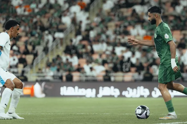 أبو الشامات في محاولة هجومية أهلاوية (النادي الأهلي)