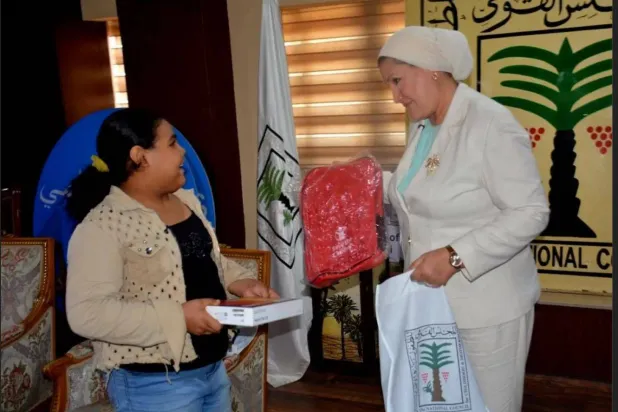 الطفلة هايدي حظيت باهتمام كبير (المجلس القومي للطفولة والأمومة)