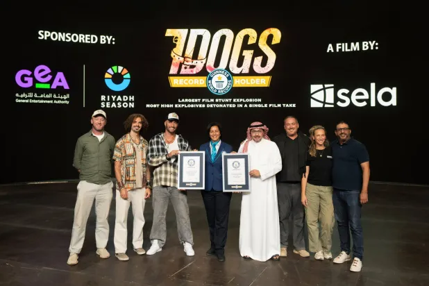 أكبر انفجار سينمائي في تاريخ صناعة الأفلام وأكبر كمية من المتفجرات (الشرق الأوسط)