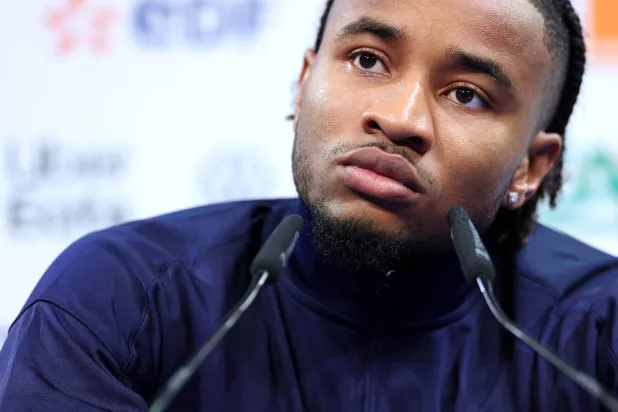 المهاجم الدولي الفرنسي كريستوفر نكونكو (أ.ف.ب)