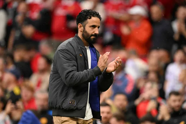 أموريم بعد نهاية المباراة (أ.ف.ب)