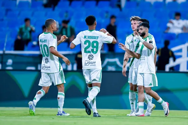 الأهلي سجل نفسه أول الحاضرين في دور الستة عشر (تصوير: بشير صالح) 