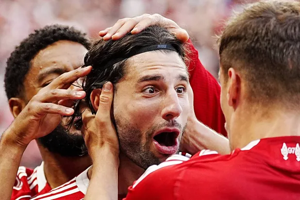 دومينيك سوبوسلاي نجم فريق ليفربول (د.ب.أ)