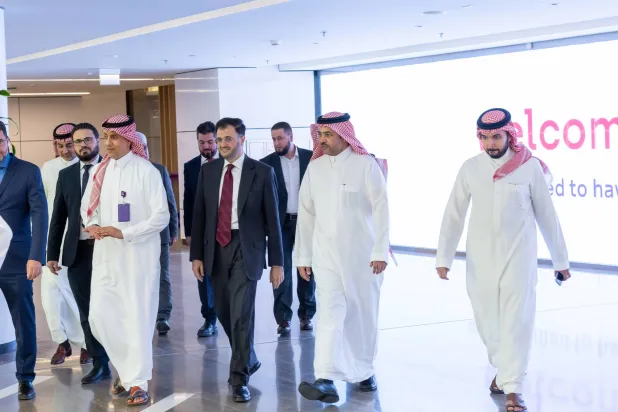 وزير الاتصالات السوري يتعرف على خدمات مجموعة «stc»