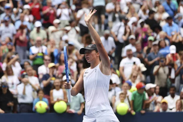 شفيونتيك قالت إنها كانت ستحب الحصول على منشفة نادال (أ.ب)