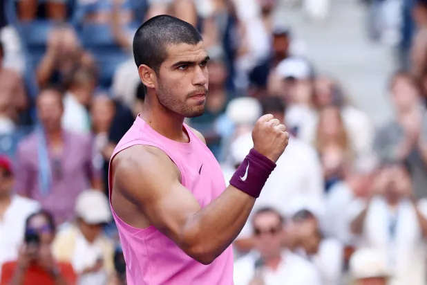 كارلوس ألكاراس (أ.ف.ب)