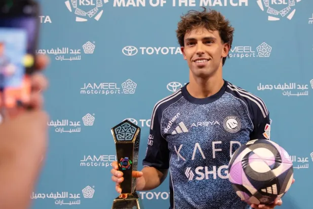 جواو فيليكس سجل هاتريك وحقق أفضل لاعب في الجولة الأولى (رابطة الدوري السعودي)