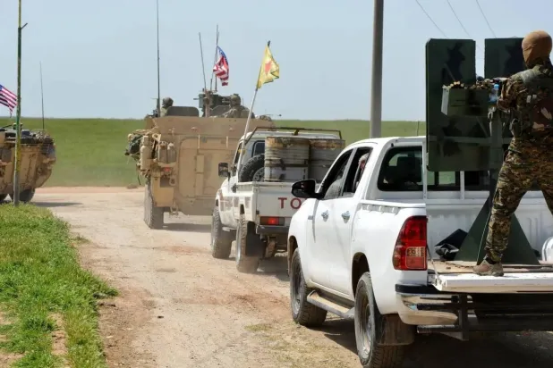 تدريبات مشتركة بين قوات أميركية و«قسد» في شمال شرقي سوريا (أرشيفية - أ.ف.ب)