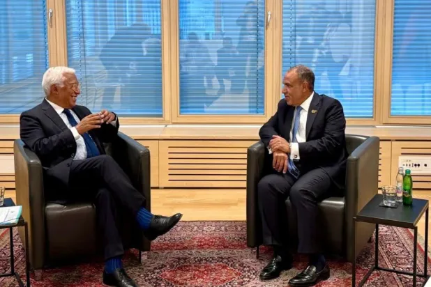 وزير الخارجية المصري يلتقي رئيس المجلس الأوروبي (الخارجية المصرية)