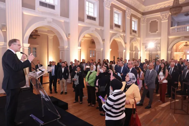 إحدى الفعاليات السابقة في مقر السفارة البريطانية في القاهرة