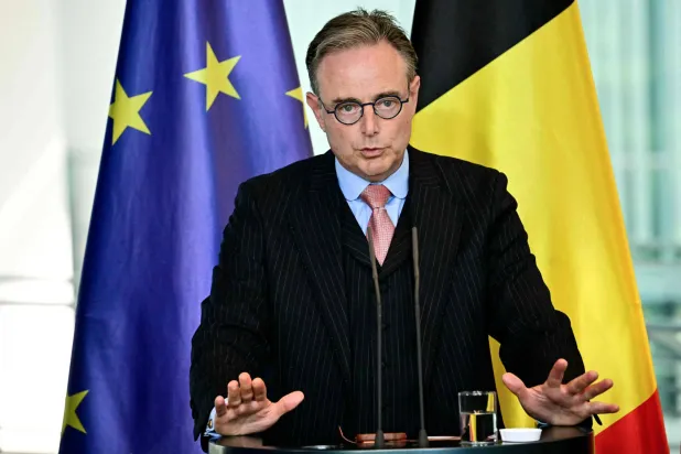 رئيس الوزراء البلجيكي بارت دي فيفر (أ.ف.ب)