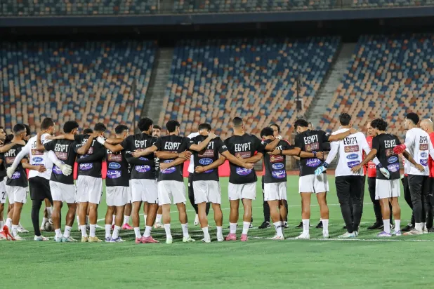 منتخب مصر يواصل تدريباته باستاد القاهرة استعداداً لمواجهة إثيوبيا (الاتحاد المصري)