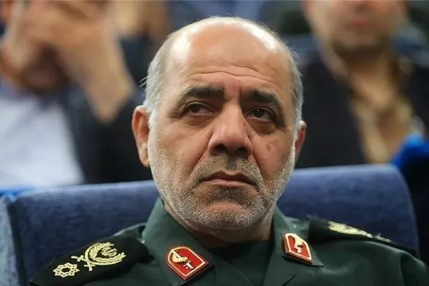 الجنرال علي عبداللهي قائد العمليات الإيرانية الجديد (تسنيم - أرشيفية)