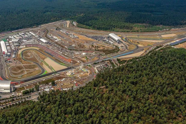 مضمار هوكنهايم الألماني (د.ب.أ)