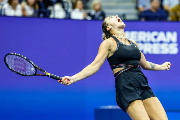 البيلاروسية أرينا سابالينكا (أ.ف.ب)