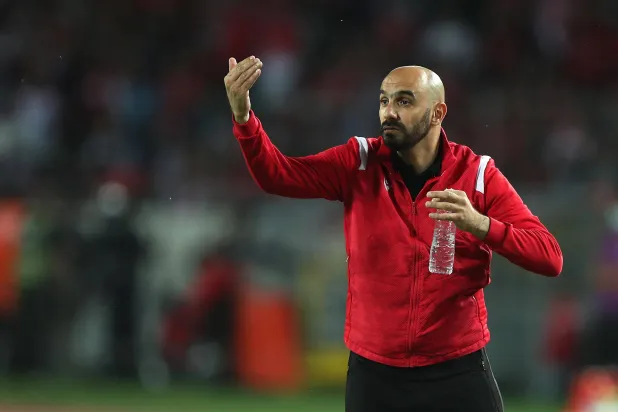 وليد الركراكي مدرب أسود الأطلس (كاف)