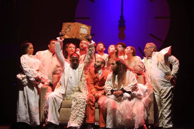 العرض القطري ناقش قضية الفقد (إدارة المهرجان)