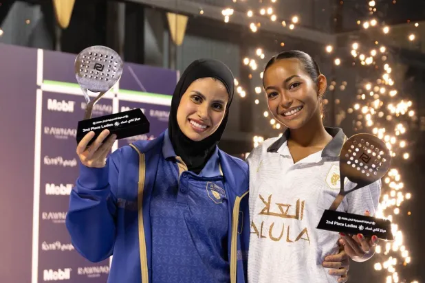 ميار بسيوني وباسمة الهويش (بادل السعودية)