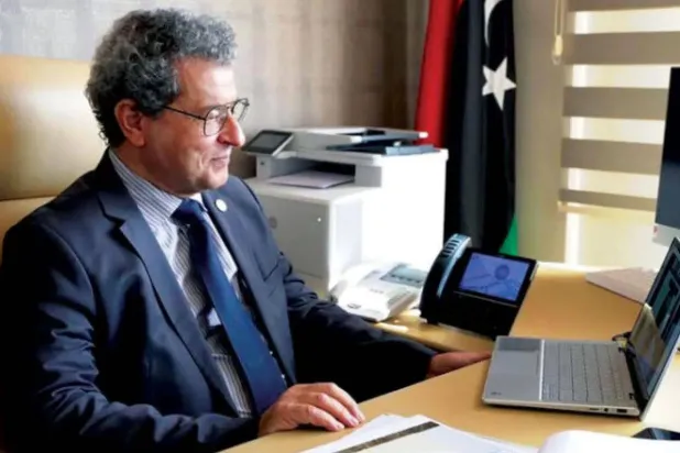 محمد عون وزير النفط والغاز السابق في حكومة «الوحدة» الليبية المؤقتة (الشرق الأوسط)