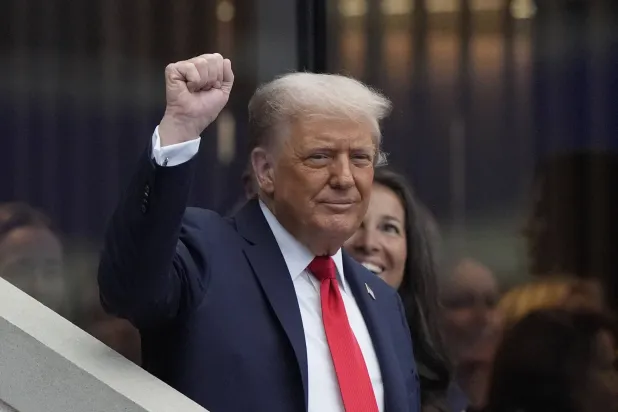 الرئيس الأميركي دونالد ترمب في نيويورك (رويترز)