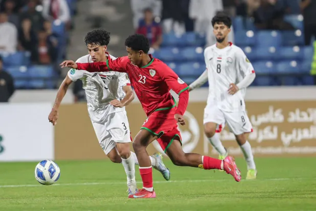 عمان خسرت أمام اليمن في كأس الخليج للشباب (الاتحاد العماني)