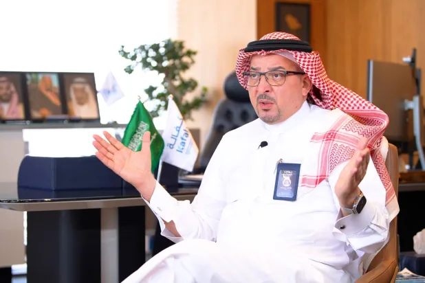 الرئيس التنفيذي لبرنامج «كفالة» هُمام هاشم (تصوير: تركي العقيلي)