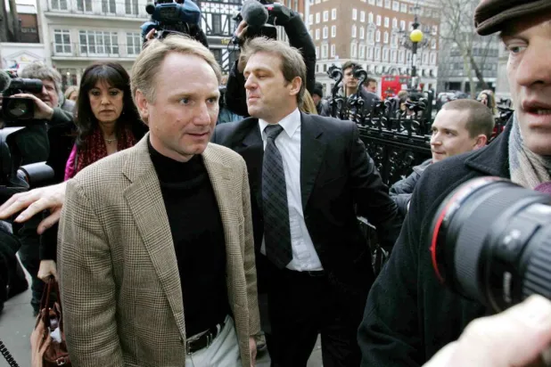 American author Dan Brown in 2006. CARL DE SOUZA / AFP
