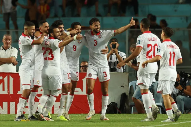 منتخب تونس تأهل لنهائيات كأس العالم للمرة الثالثة توالياً والسابعة في تاريخه (إ.ب.أ)