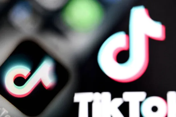 شعار «تيك توك» (أ.ف.ب)