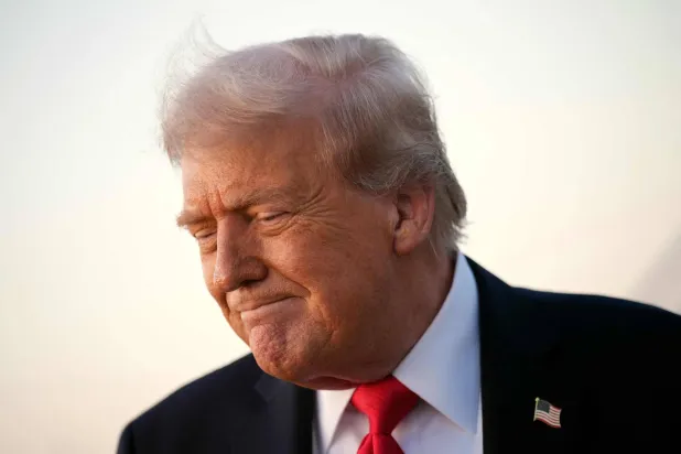 ترمب يتحدث للصحافيين في 7 سبتمبر 2025 (أ.ف.ب)