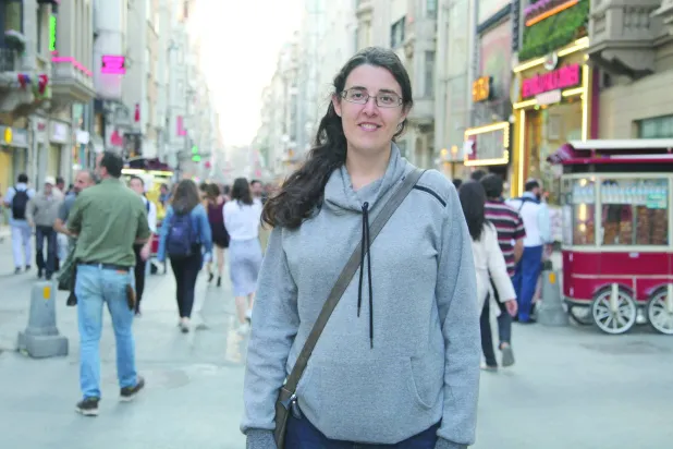 الأكاديمية الإسرائيلية - الروسية إليزابيث تسوركوف بإسطنبول في مايو 2017 (أ.ف.ب)