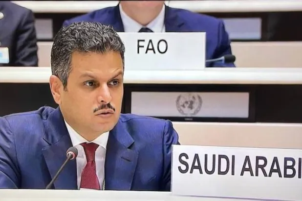 السفير عبد المحسن بن خثيلة المندوب الدائم للسعودية لدى الأمم المتحدة والمنظمات الدولية في جنيف (الخارجية السعودية)