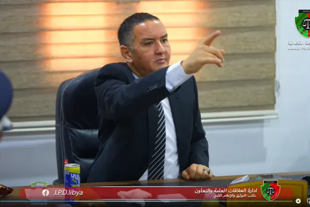 رئيس جهاز الشرطة القضائية في ليبيا صبري هدية (أرشيفية)