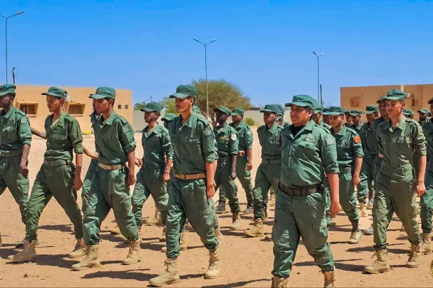 دورة تدريبية لـ«الكتيبة 163 مشاة» التابعة لرئاسة الأركان البرية بـ«الجيش الوطني» الليبي (رئاسة الأركان)