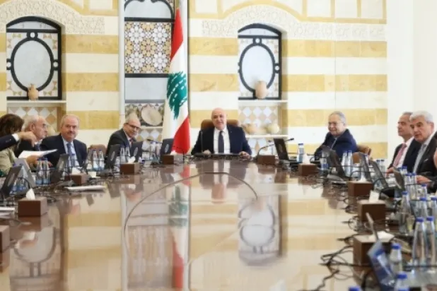 اجتماع مجلس الوزراء اللبناني (الوكالة الوطنية للإعلام)