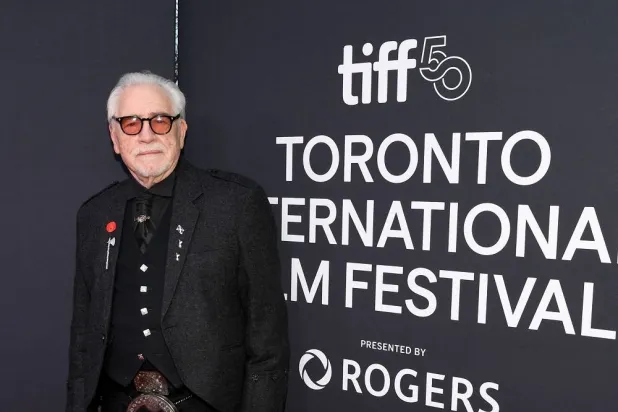 Brian Cox attends the premiere of "Glenrothan" during the 2025 Toronto International Film Festival at Roy Thomson Hall on September 11, 2025 in Toronto, Ontario. (Getty Images/AFP)