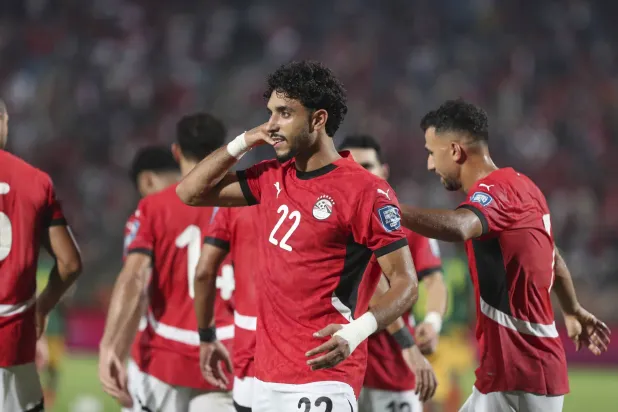 عمر مرموش لاعب مان سيتي ومنتخب مصر (أ.ب)
