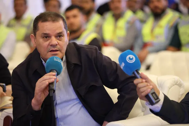 رئيس حكومة «الوحدة الوطنية» المؤقتة عبد الحميد الدبيبة (مكتب الدبيبة)