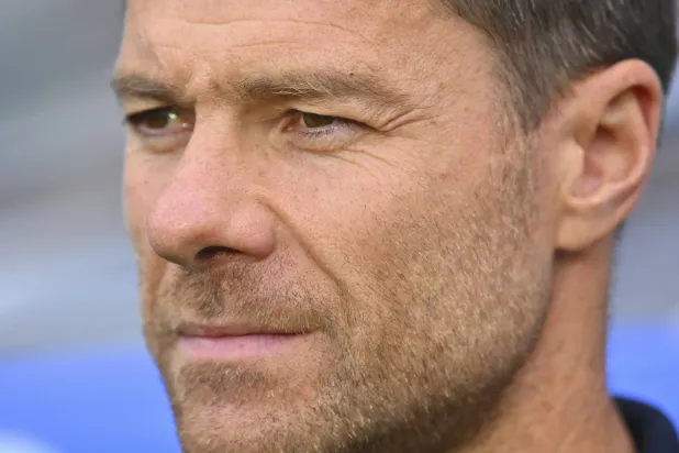 تشابي ألونسو المدير الفني لريال مدريد (أ.ب)