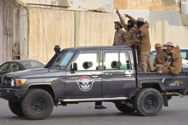 Members of the Deterrence Forces in Libya. (File photo)