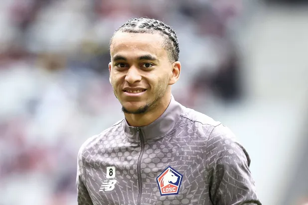 إيثان مبابي نجم ليل (أ.ف.ب)