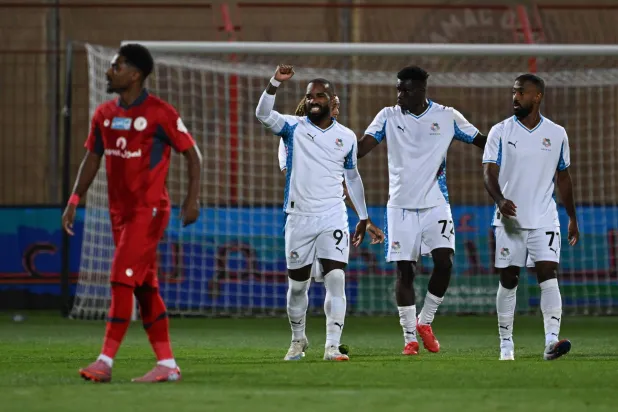 ظفر نيوم بأول فوز تاريخي له في مسابقة الدوري السعودي (تصوير: علي خمج)